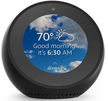 Echo Spot Smart Alarm Clock w/ Alexa