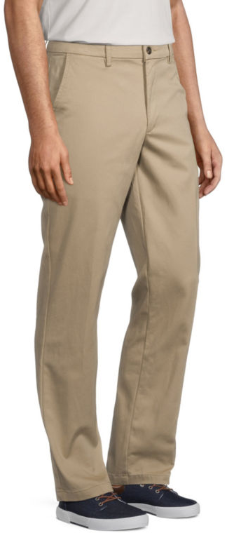 St. John's Bay Men's Flat-Front Pants