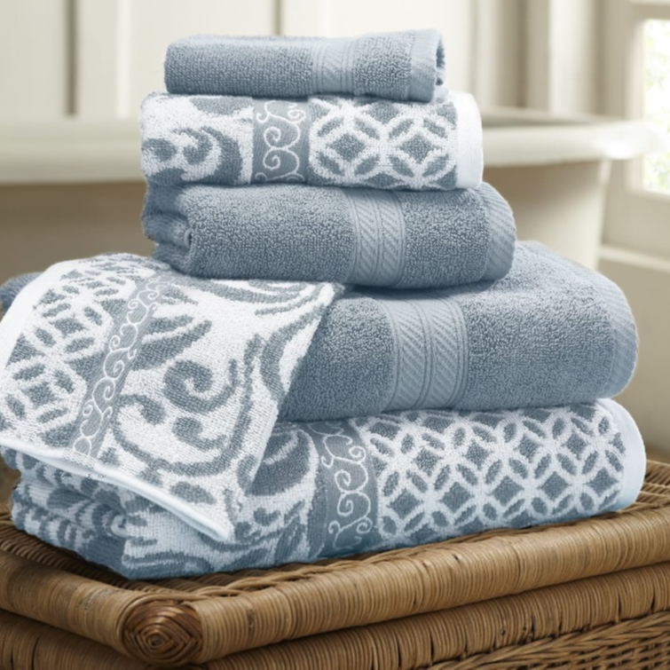 6-Piece Cotton Towel Set