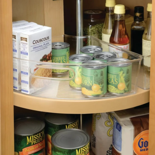 Lazy Susan Cabinet Bin