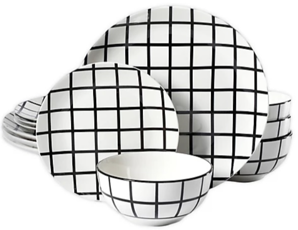 Simply Essential 12-Piece Dinnerware Set