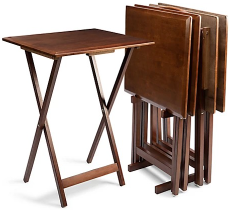 Bevel 5-Piece Snack Tables