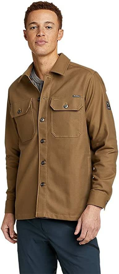 Eddie Bauer Men's Canvas Shirt-Jacket