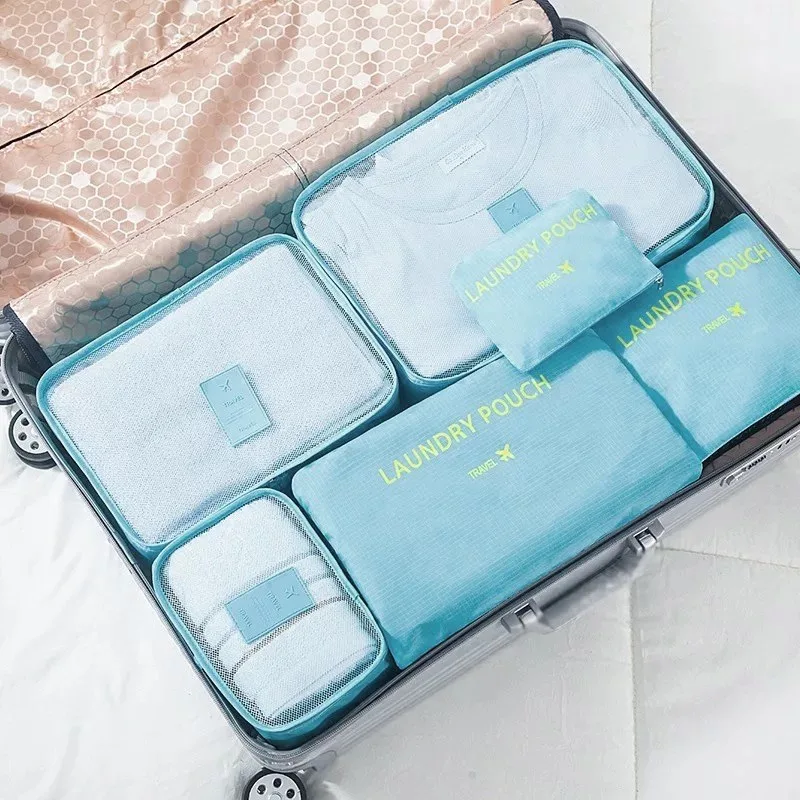 6-Piece Travel Storage Bags