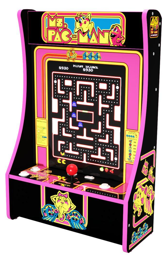 Arcade1Up Ms. Pac-Man Partycade w/ 10 Games