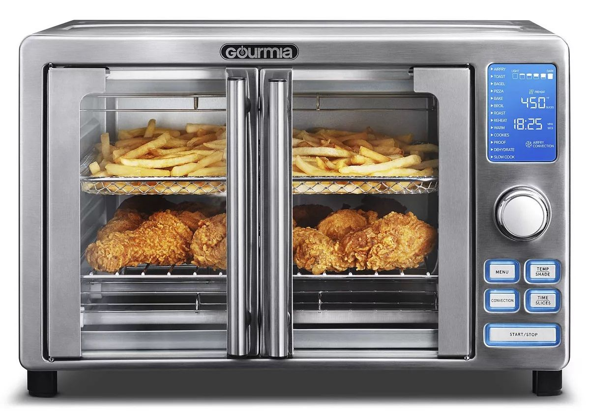 Gourmia French Door Digital Air Fryer Oven