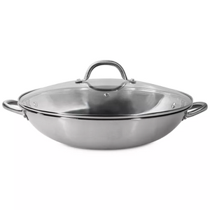 Sedona Stainless Steel 6.5-Qt. Pan w/ Glass Lid