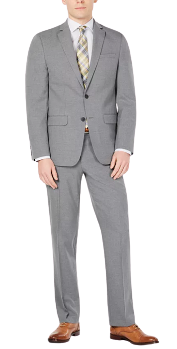 Van Hausen Men's Flex Slim Fit Suit