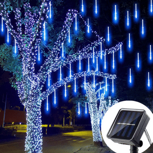 8-Piece Solar LED Meteor Shower Lights