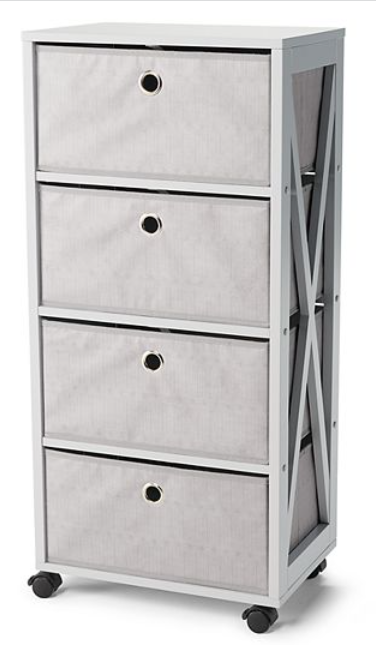 4-Drawer Storage Tower