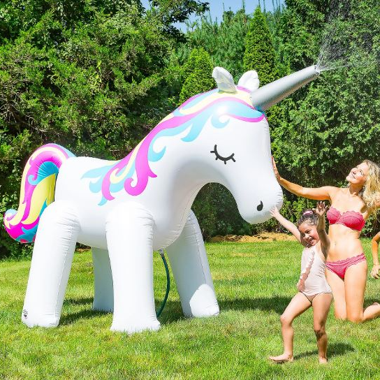 Inflatable Giant Unicorn Yard Sprinkler