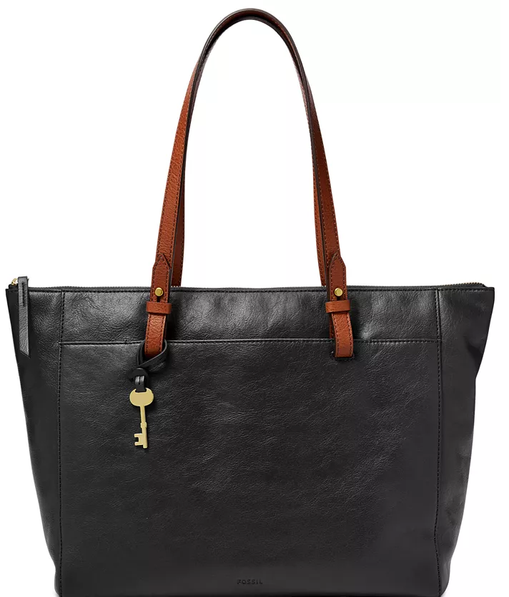 Fossil Rachel Leather Tote w/ Zipper