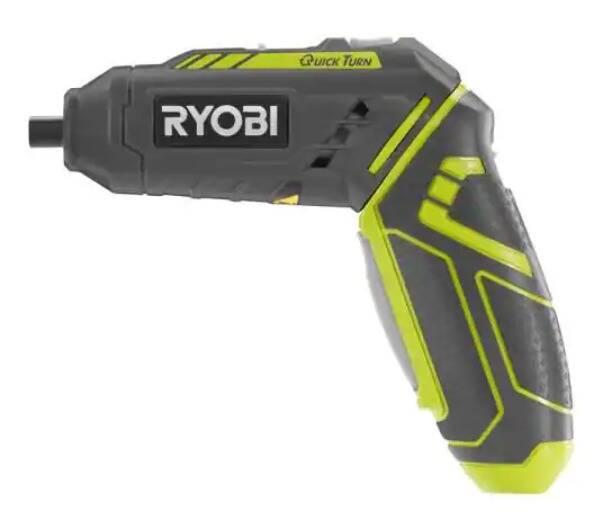 Ryobi 4V QuickTurn Lithium-Ion Cordless 1/4