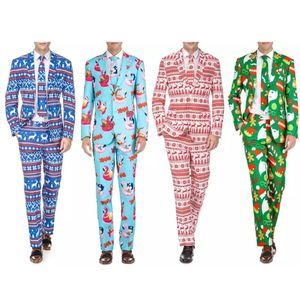 Braveman Men's Classic-Fit Christmas Suit