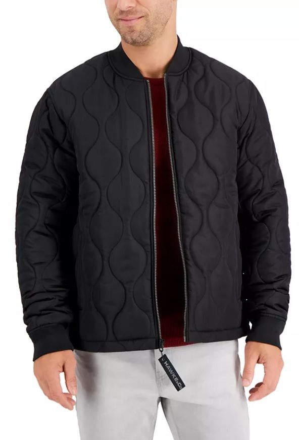 Hawke & Co Men's Onion-Quilted Jacket