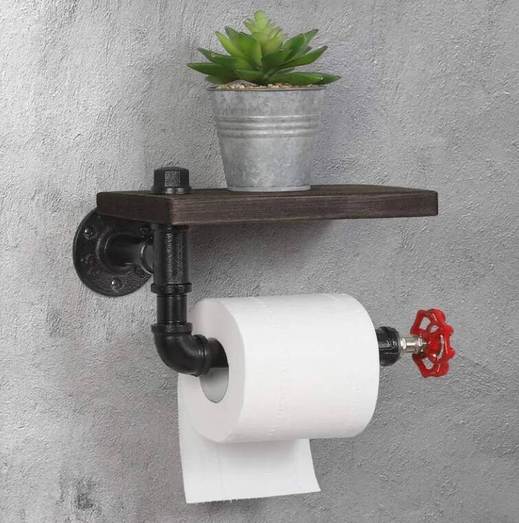 Wall-Mount Toilet Paper Holder