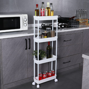 4-Tier Slim Storage Cart