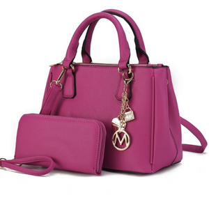 MKF Collection Handbag & Wallet Set