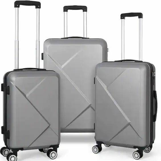 3-Piece Swivel Hardside Luggage Set