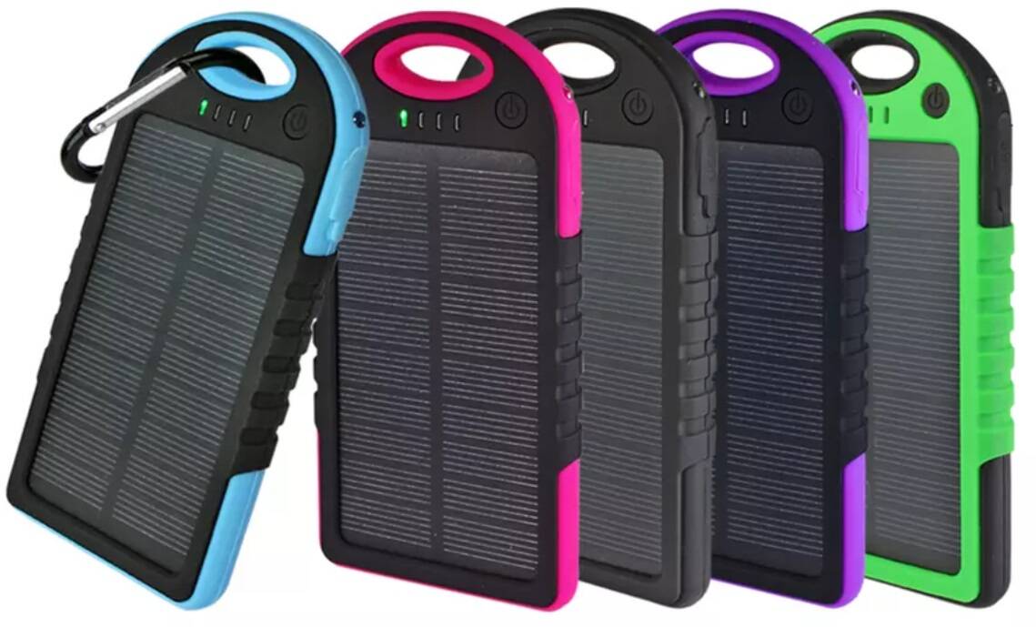 Solar 10000 mAh Smartphone Charger