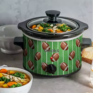 Cooks 1.5Qt. Football Style Slow Cooker