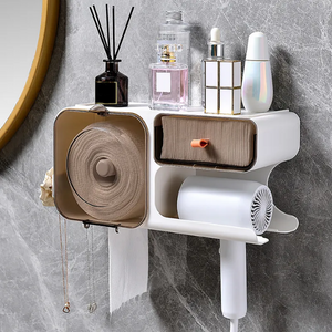 Wall Mount Bathroom Organizer