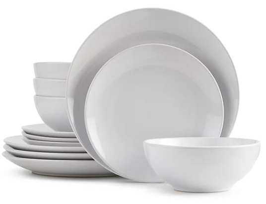 The Big One 12-Piece Dinnerware Set