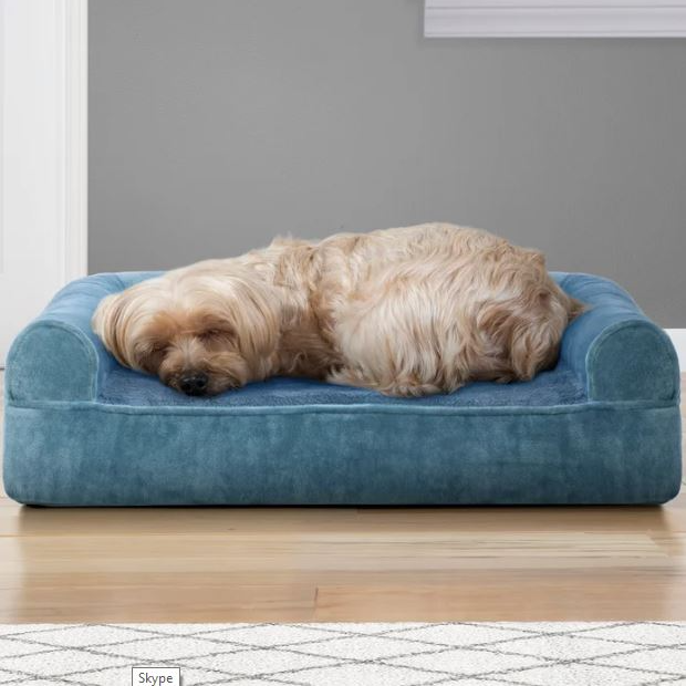 Memory Foam Quilted Pet Bed