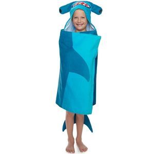 The Big One Shark Hooded Bath Wrap