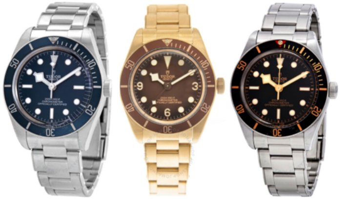 Tudor Men's Black Bay Watches @Jomashop