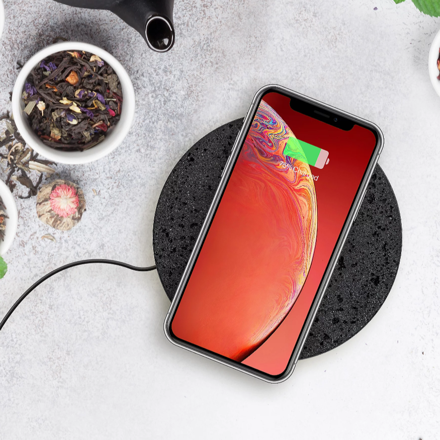 Wireless 10W Fast Charging Stone