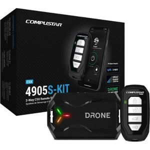 Compustar 2-Way CSX Remote Start System w/ LTE Module, App Control & Timed Start