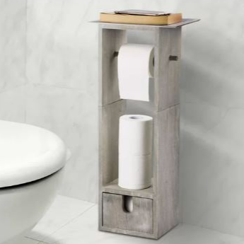 Freestanding Toilet Paper Holder