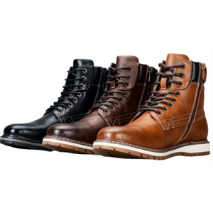 Harrison Men's Casual Round-Toe Boots