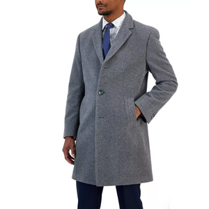 Nautica Men's Cashmere Classic Fit Overcoat