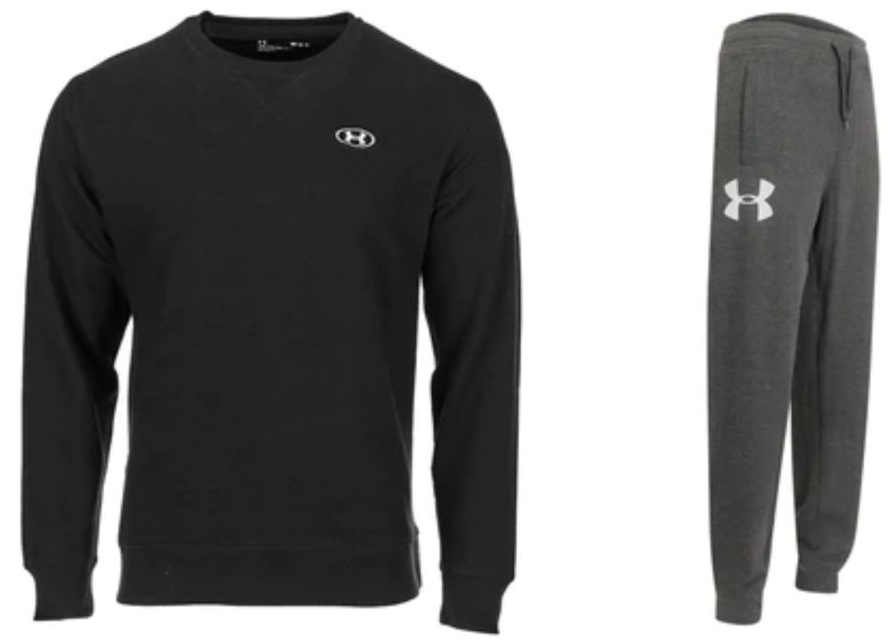 Under Armour Men's Crew + Fleece Logo Joggers