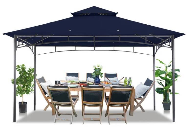 Steel Frame 12' Patio Gazebo