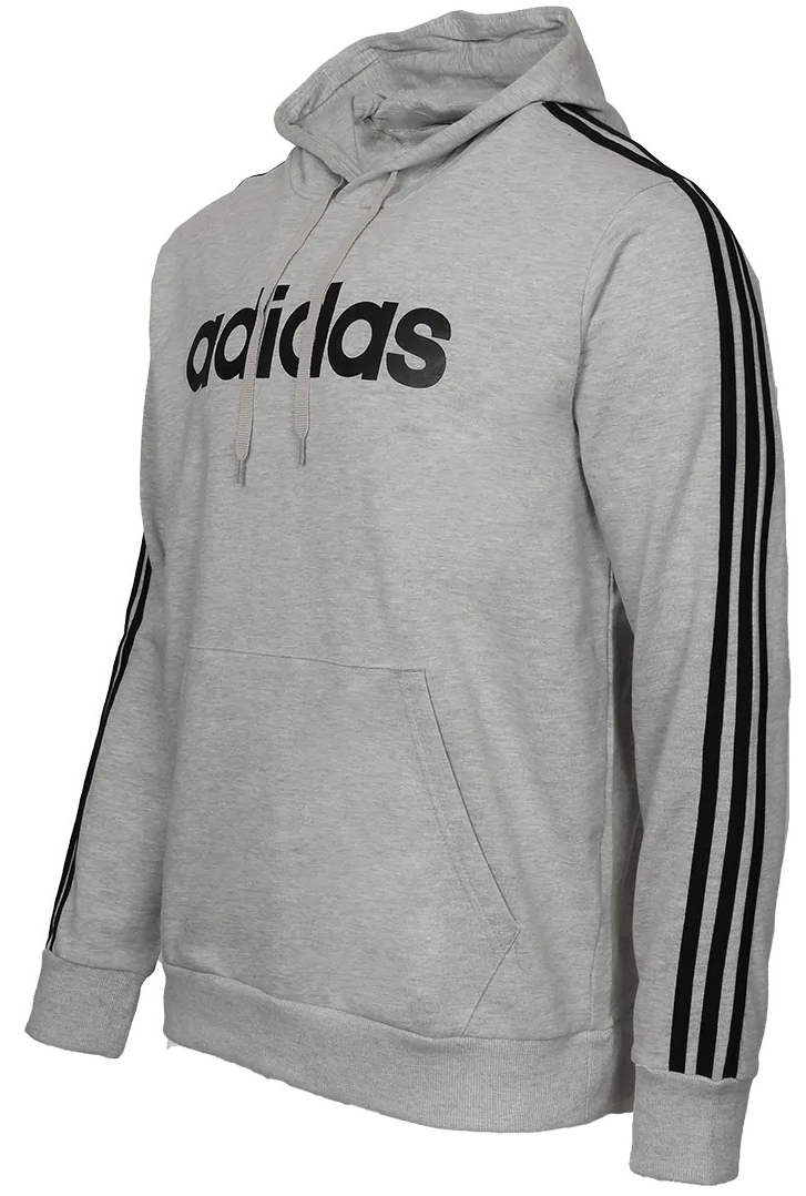 Adidas Men's 3-Stripe Logo Hoodie