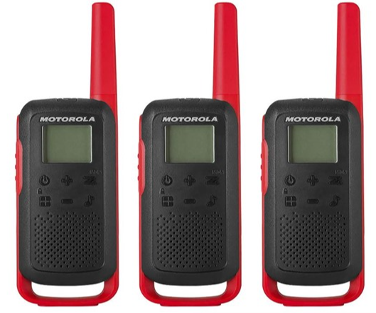 3-Pack Motorola Two-Way Radio