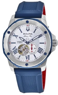 Bulova Marine Star Open Heart Automatic Watch