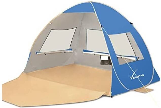 Pop Up UPF 50+ Beach Tent