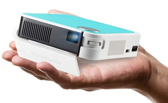 ViewSonic M1 Mini LED Projector w/ Built-in JBL Speaker