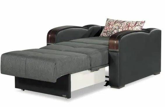 Convertible Armchair w/ Storage