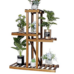 Wood Multi Tier Flower Stand