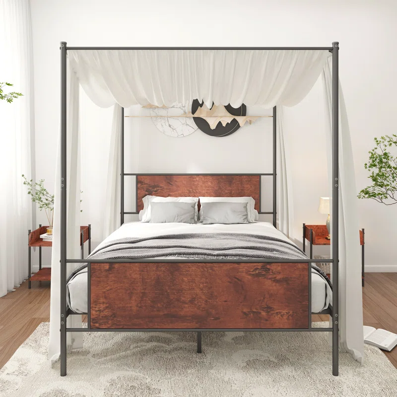 Nataliah Queen Canopy Bed