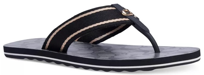 Coach Women's Zoe Flip-Flop Sandals