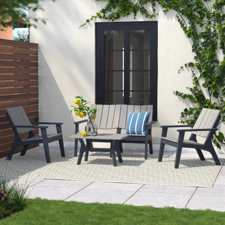 4-Piece Patio Furniture Set