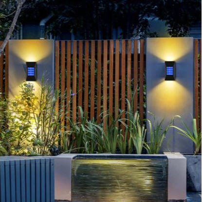 4-Pack Solar Outdoor Lights