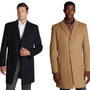 Jos. A. Bank Men's Wool Blend Topcoat