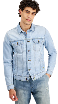 Sun + Stone Men's John Denim Trucker Jacket